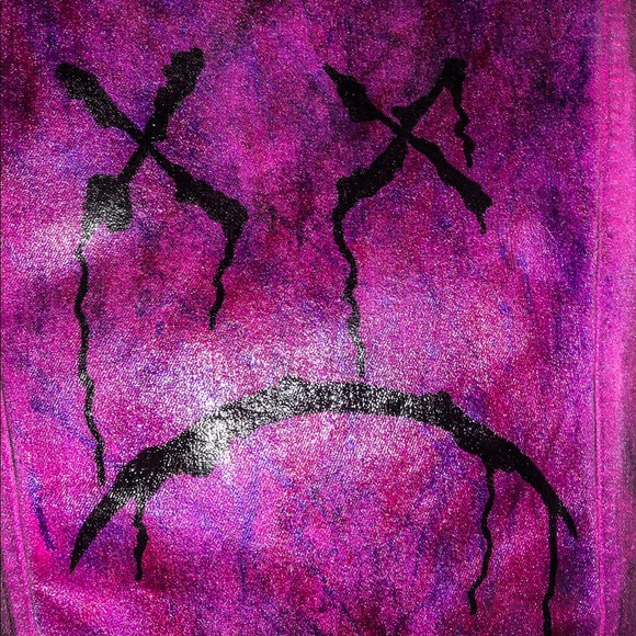 Custom American Eagle jacket designed with acrylic paints. - Picture 3 of 3